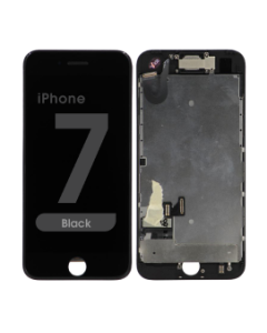 Complete Assembly - LCD Screen and Digitizer Assembly for iPhone 7 (Front Camera / Prox Sensor / Earspeaker Pre-Installed) (Black)