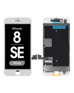 IG3 - Aftermarket LCD Screen and Digitizer Assembly for iPhone 8 / SE (2020) (White)
