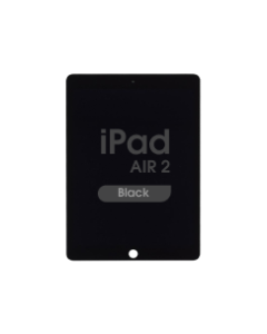 FX5 Fused - Glass and Digitizer Full LCD Assembly for iPad Air 2 w/ Pre-installed Sleep / Wake Flex (Black)