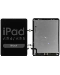 Premium Refurbished - Glass and Digitizer Complete LCD Assembly for iPad Air 4 / Air 5 (Black)