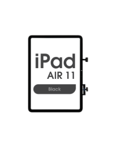 Aftermarket - Glass and Digitizer Touch Panel for iPad Air 11 (WiFi) (Black)