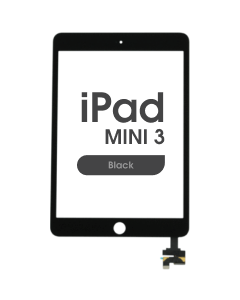 Premium - Glass and Digitizer Touch Panel for iPad Mini 3 (Black)