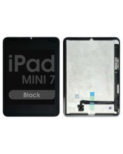 Premium Refurbished - Glass and Digitizer Complete LCD Assembly for iPad Mini 7 (WiFi) (Black)