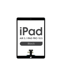 Aftermarket - Glass and Digitizer Touch Panel for iPad Air 3 / iPad Pro 10.5" (Black)