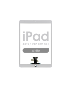 Aftermarket - Glass and Digitizer Touch Panel for iPad Air 3 / iPad Pro 10.5" (White)