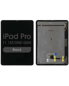 Aftermarket - Glass and Digitizer Complete LCD Assembly for iPad Pro 11 1st Gen / 2nd Gen (Black)