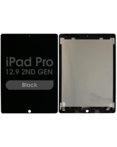 Premium – Glass and Digitizer Complete LCD Assembly for iPad Pro 12.9 2nd Gen (Black)