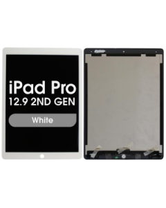 Premium – Glass and Digitizer Complete LCD Assembly for iPad Pro 12.9 2nd Gen (White)