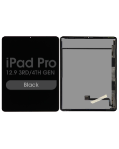 Premium Refurbished - Glass and Digitizer Full LCD Assembly for iPad Pro 12.9 3rd / iPad Pro 12.9 4th Gen (Black)