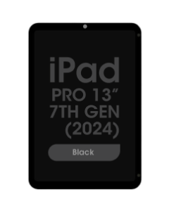 Premium Refurbished - Glass and Digitizer Complete LCD Assembly for iPad Pro 13" 7th Gen (2024) (Black)