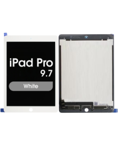 Premium Refurbished - Glass and Digitizer Full LCD Assembly for iPad Pro 9.7 (White)