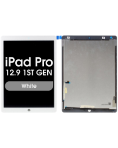 Premium Refurbished - Glass and Digitizer Full LCD Assembly for iPad Pro 12.9 1st Gen (White)