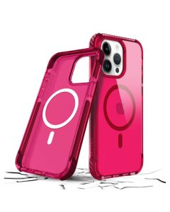 Prodigee - Safetee Neo w/ MagSafe Case for iPhone 15 Pro Max (Fuchsia)