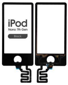 Touch Screen Digitizer for iPod Nano 7th Gen (Black)