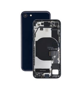 Back Housing for iPhone SE (2022) (No Logo) (Midnight) - Injured Gadgets - Injured Gadgets