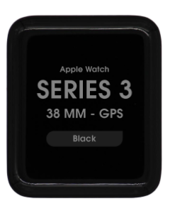 OLED Screen and Digitizer Assembly for Apple Watch Series 3 (38 mm) (GPS)
