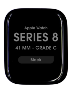 OEM Pull - OLED Screen and Digitizer Assembly for Apple Watch Series 8 (41 mm) (Grade C)