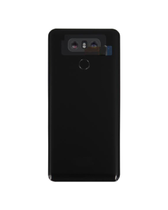 Back Cover w/ Fingerprint Scanner for LG G6 (Black)
