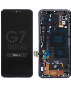 LCD Screen and Digitizer Assembly w/ Frame for LG G7 ThinQ (Black)