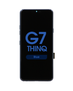 LCD Screen and Digitizer Assembly w/ Frame for LG G7 ThinQ (Blue)