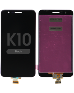LCD Screen and Digitizer Assembly for LG K10 (2018) (No Frame) (Black)