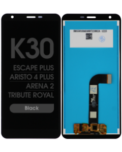 LCD Screen and Digitizer Assembly for LG K30 (2019) / Escape Plus / Aristo 4 Plus / Arena 2 / Tribute Royal (No Frame) (Black)