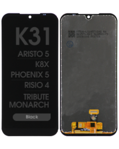 LCD Screen and Digitizer Assembly for LG K31 / Aristo 5 / K8X / Phoenix 5 / Risio 4 / Tribute Monarch (K300) (No Frame) (Black)