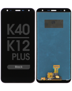 LCD Screen and Digitizer Assembly for LG K40 / K12 Plus (No Frame) (Black)