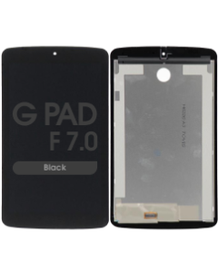Refurbished - LCD Screen and Digitizer Assembly for LG G Pad F 7.0" (LK430) (No Frame) (Black)