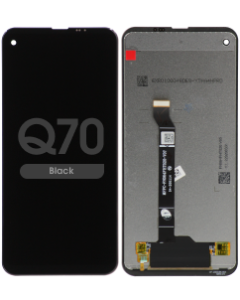 LCD Screen and Digitizer Assembly for LG Q70 (No Frame) (Black)
