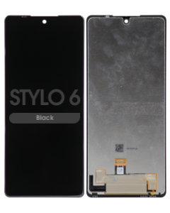 Premium Refurbished - LCD Screen and Digitizer Assembly for LG Stylo 6 (No Frame) (Black)
