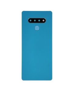 Back Door Battery Cover w/ Fingerprint Scanner for LG Stylo 6 (Blue)