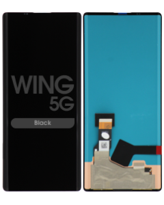 Refurbished - LCD Screen and Digitizer Assembly for LG Wing 5G (No Frame) (Main) (US Version) (Black)