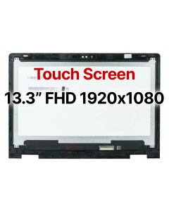 13.3" Touch Screen Assembly LCD FHD 1920x1080 For Dell Inspiron 13 5368 5378 3379 5378 5379