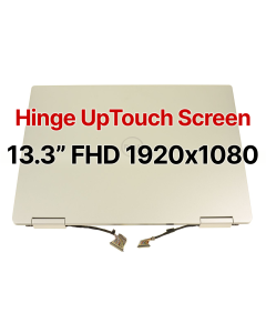 13.3" Touch Hinge Up Screen Assembly LCD FHD 1920x1080 For Dell XPS 13 7390 2-In-1