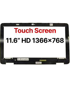 11.6" Touch Screen Assembly LCD HD 1366x768  For Dell Chromebook 3100 2-in-1