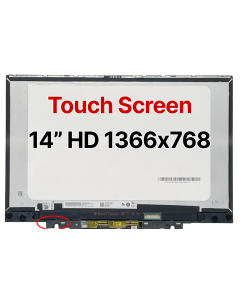 14" Touch Screen Assembly LCD HD 1366x768 For Dell Inspiron 5400 7405 5406