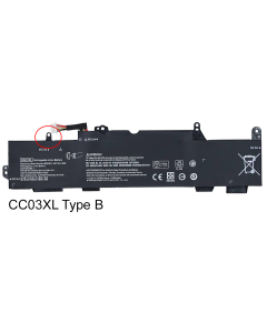 Laptop Battery HP (CC03XL Type B) 4.59Ah 53Wh
