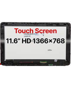 11.6" Touch Screen Assembly LCD HD 1366x768  For HP Chromebook X360 11 G2 EE