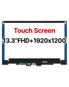 13.3" Touch Screen Assembly LCD FHD+ 1920x1200 For HP Envy X360 13-BF (Blue Bezel)