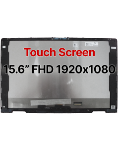 15.6" Touch Screen Assembly LCD FHD 1920x1080 For HP Envy x360 15-FE (Black Bezel)