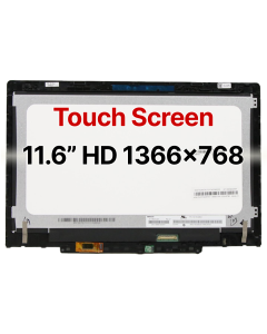 11.6" Touch Screen Assembly LCD HD 1366x768  For Lenovo 300e Chromebook 2nd Gen