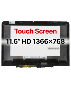 11.6" Touch Screen Assembly LCD HD 1366x768  For Lenovo 300e 500e Chromebook Gen 3