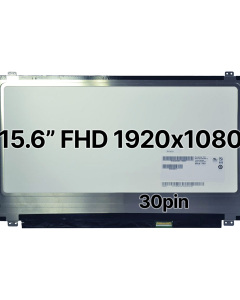 15.6" FHD Laptop LCD 1920x1080 30pin BRHS Slim Top & Bottom Tabs Matte 