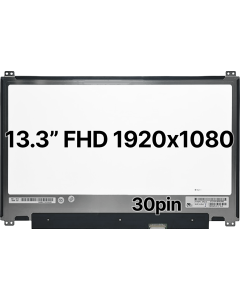 13.3" FHD Laptop LCD 1920x1080 30pin BRHS Slim Top & Bottom Tabs Matte 
