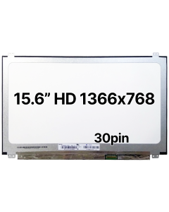15.6" HD Laptop LCD 1366x768 30pin BRHS Nano Edge Top & Bottom Tabs Matte 