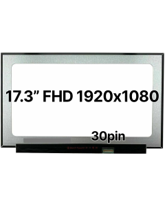 17.3" FHD Laptop LCD 1920x1080 30pin BRHS Nano Edge No Tabs Matte 