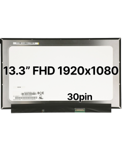 13.3" FHD Laptop LCD 1920x1080 30pin BRHS Slim No Tabs Glossy 