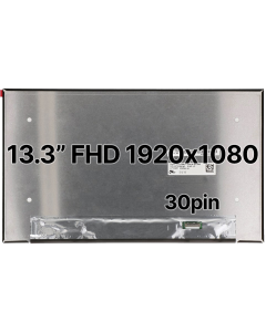 13.3" FHD Laptop LCD 1920x1080 30pin BRHS Nano Edge No Tabs Matte