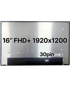 13.3" FHD+ Laptop LCD 1920x1200 Split 30pin BRHS Nano Edge No Tabs Matte 